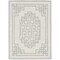 Homeroots 60 x 84 in. Ivory, Grey Wool Rug 374674 - alternate 4
